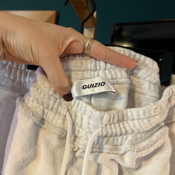 GUIZIO X REVOLVE DG sweatpants in Heather Grey Size: Medium - Picture 8 of 9